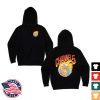 kenny Channel5 Merch Store On Fire Black Hoodie