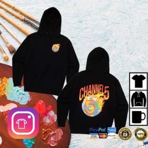 kenny Channel5 Merch Store On Fire Black Hoodiev kenny Channel5 Merch Store On Fire Black Hoodiev