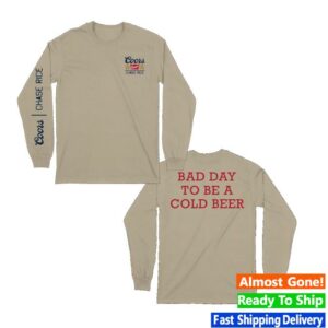 kenny Chase Rice Shop Merch Bad Day To Be A Cold Beer Long Sleeve
