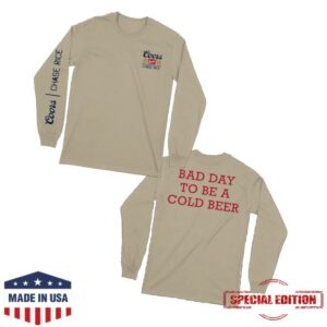 kenny Chase Rice Shop Merch Bad Day To Be A Cold Beer Long Sleevev kenny Chase Rice Shop Merch Bad Day To Be A Cold Beer Long Sleevev