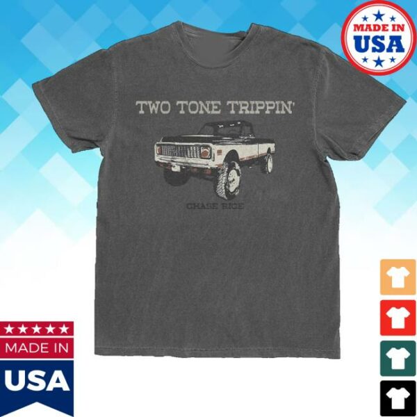 kenny Chase Rice Shop Merch Two Tone Trippin Tee