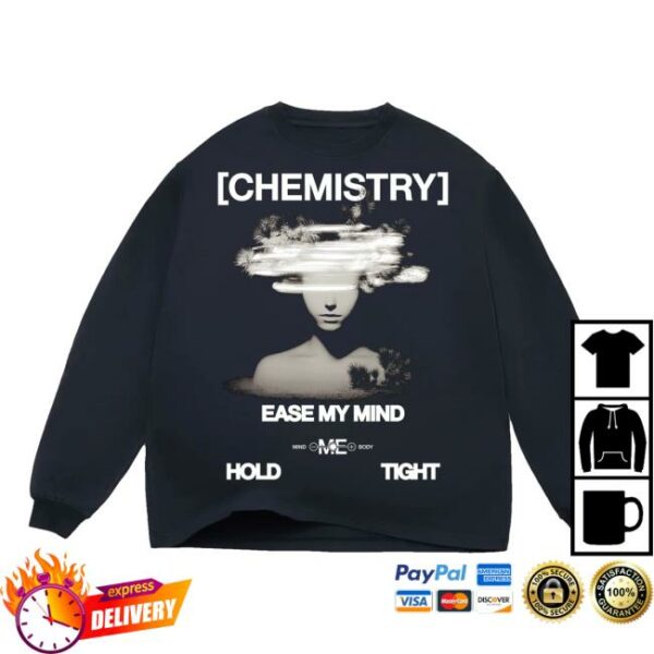 kenny Chris Lake Merch Store Chemistry Ease My Mind Longsleeve Limo Black