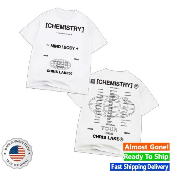 kenny Chris Lake Merch Store Chemistry Tour Dance Tee