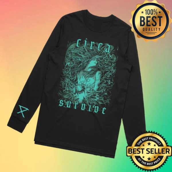 kenny Circa Survive Merch Store Illustration Longsleevev