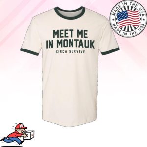 kenny Circa Survive Merch Store Montauk Ringer Shirt