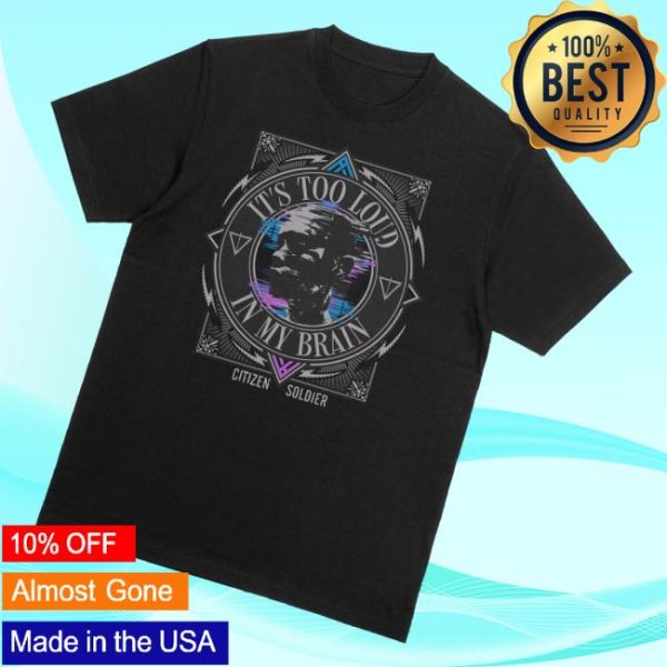kenny Citizen Soldier Merch Store Too Loud Limited Edition T Shirta
