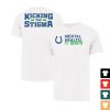 kenny Colts Shop Unisex 47 White Indianapolis Colts Mental Health Is Health Kicking The Stigma Franklin T Shirt