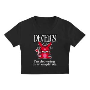 kenny Deceits Merch Store Shop Happy Bunny Crop Top
