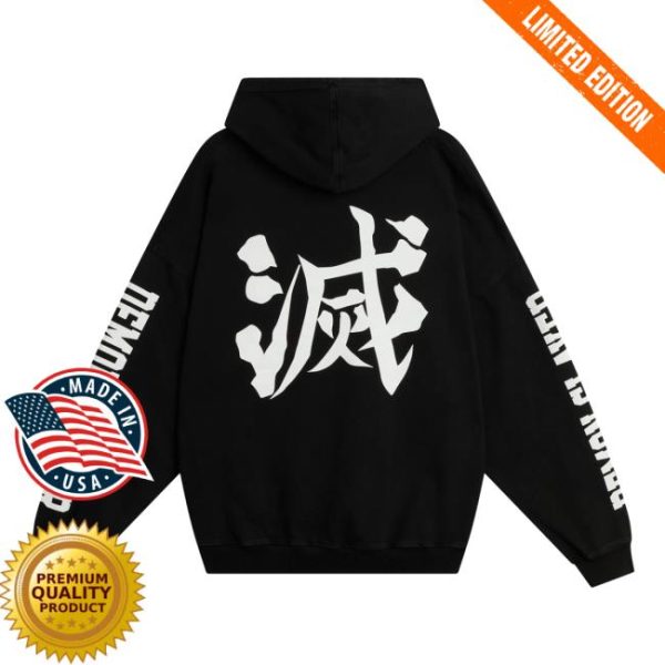kenny Dim Mak Collection Merch Store Dim Mak X Demon Slayer Demon Slayer Hashira Hoodiea