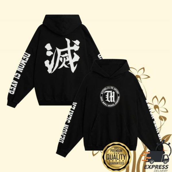 kenny Dim Mak Collection Merch Store Dim Mak X Demon Slayer Demon Slayer Hashira Hoodieaa