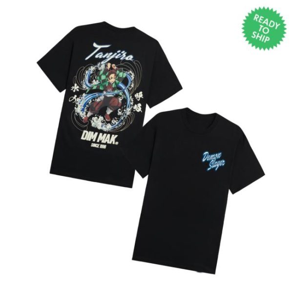 kenny Dim Mak Collection Merch Store Dim Mak X Demon Slayer Tanjiro Souvernir Teeaa