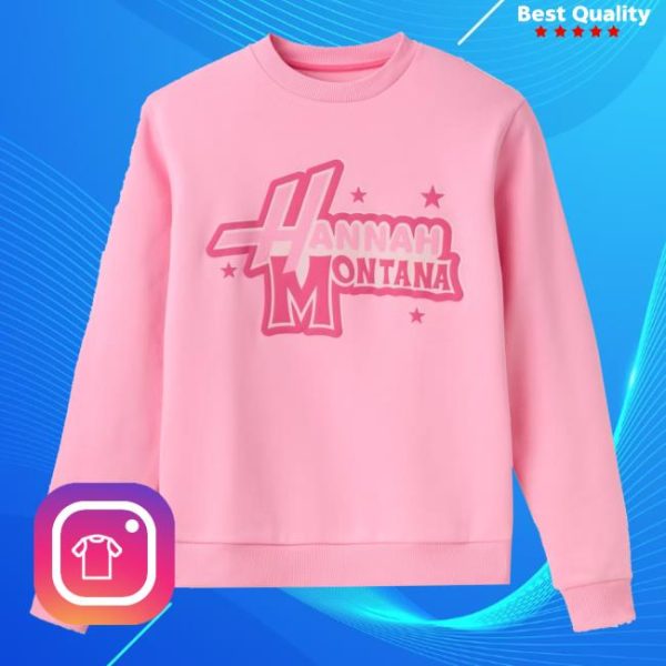 kenny Disney Store Merch Hannah Montana Ladies Sweatshirt