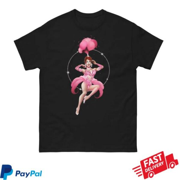 kenny Dragqueen Merch Store Plasma Pink Showgirl Unisex T Shirt