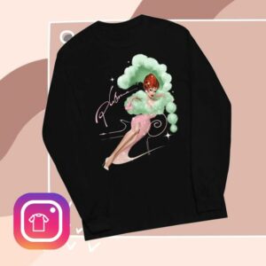 kenny Dragqueen Merch Store Plasma Starlet Long Sleeve Shirtxr