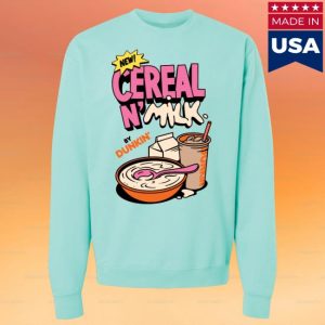 kenny Dunkin Gear Merch Store Cereal N Milk Crewneck