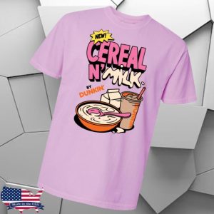 kenny Dunkin Gear Merch Store Cereal N Milk Heavy Weight Teea kenny Dunkin Gear Merch Store Cereal N Milk Heavy Weight Teea