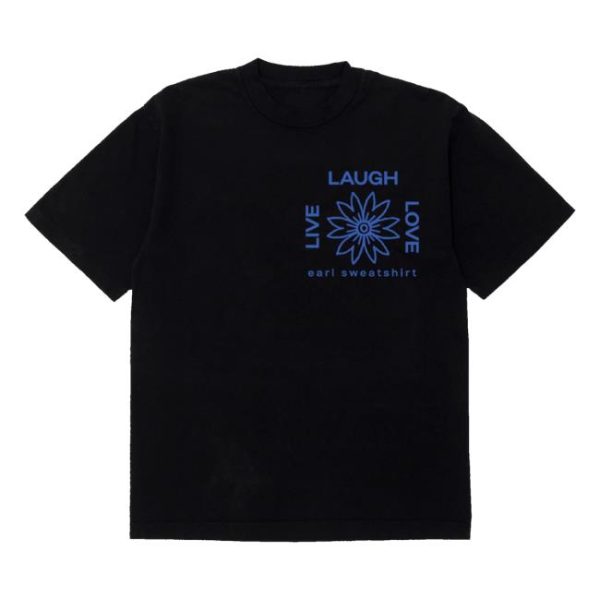 kenny Earl Sweatshirt Merch Store Lll Flower Logo Black Tee