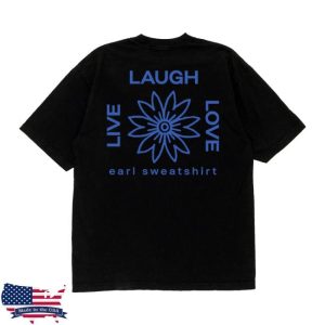 kenny Earl Sweatshirt Merch Store Lll Flower Logo Black Teea kenny Earl Sweatshirt Merch Store Lll Flower Logo Black Teea