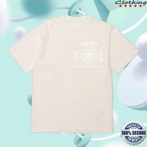 kenny Earl Sweatshirt Merch Store Lll Flower Logo Cream Tee