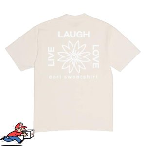 kenny Earl Sweatshirt Merch Store Lll Flower Logo Cream Teea kenny Earl Sweatshirt Merch Store Lll Flower Logo Cream Teea