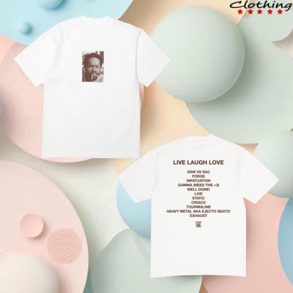 kenny Earl Sweatshirt Merch Store Portrait Lll White Teeaa
