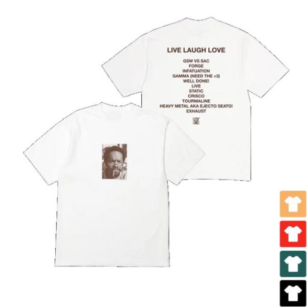 kenny Earl Sweatshirt Store Merch Portrait Lll White Tee