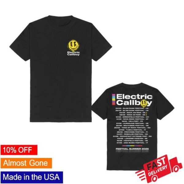 kenny Electric Callboy Merch Store Festival Summer 2025 Shirt