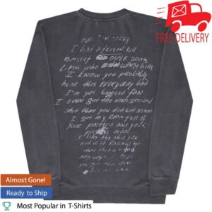 kenny Eminem Merch Store Dear Slim Crewnecka kenny Eminem Merch Store Dear Slim Crewnecka