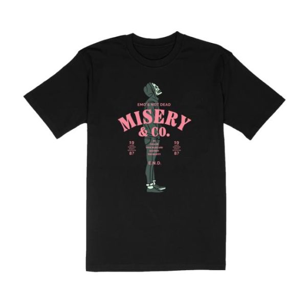 kenny Emosnotdead Merch Store Misery And Co Tee