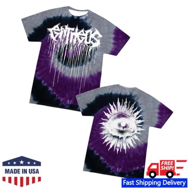 kenny Entheos Store Merch Shop Entheos Purple Tie Dye Drip Logo Teev