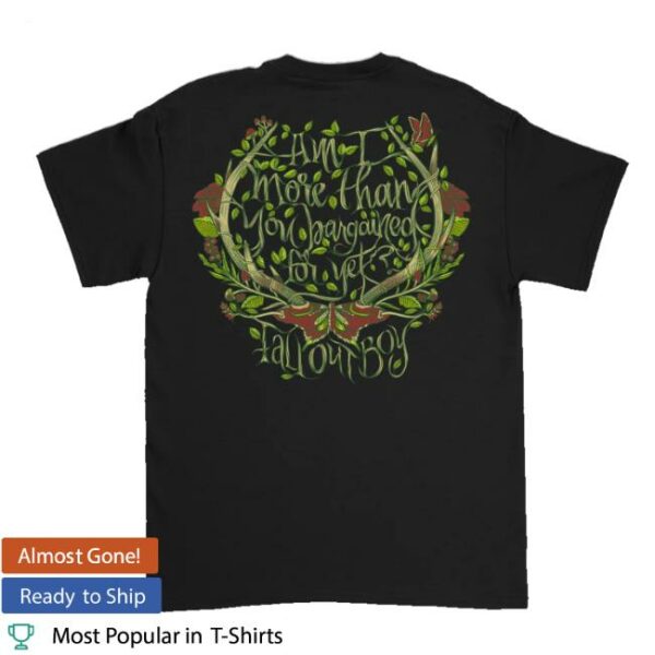 kenny Fall Out Boy Merch Store Antler T Shirta