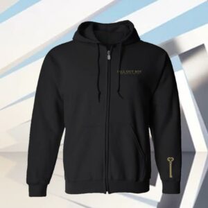 kenny Fall Out Boy Merch Store Keyhole Zip Hoodie
