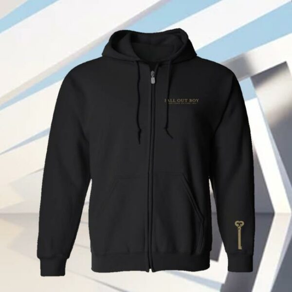 kenny Fall Out Boy Merch Store Keyhole Zip Hoodie