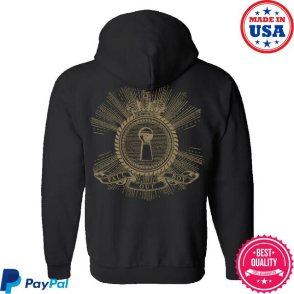 kenny Fall Out Boy Merch Store Keyhole Zip Hoodiea