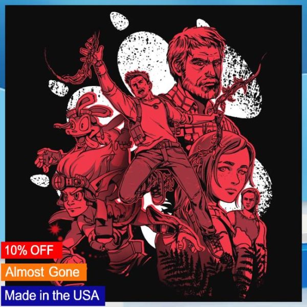 kenny Fangamer Merch Store Naughty Dog 40 Years Of Greatness Shirtaa
