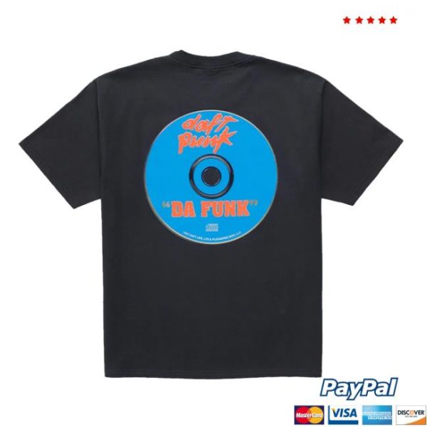 kenny Fast Times Merch Store Pleasures Now X Daft Punk Da Funk T Shirt Faded Blacka