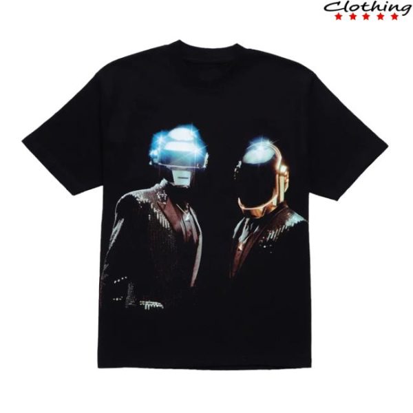kenny Fast Times Merch Store Pleasures Now X Daft Punk Duo T Shirt Black