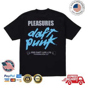 kenny Fast Times Merch Store Pleasures Now X Daft Punk Duo T Shirt Blacka