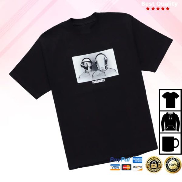 kenny Fast Times Merch Store Pleasures Now X Daft Punk Inverted T Shirt Blacka