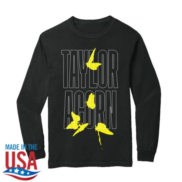 kenny Fearlessrecords Merch Store Taylor Acorn Taylor Butterfly Long Sleeve T Shirt