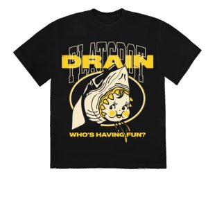 kenny Flatspot Records Merch Store Drain Whos Having Fun Shirt