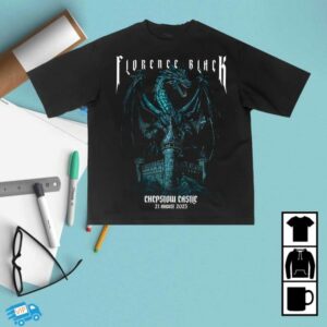 kenny Florence Black Merch Store Chepstow Castle T Shirt kenny Florence Black Merch Store Chepstow Castle T Shirt