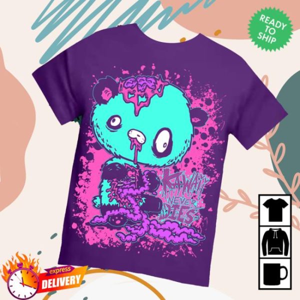 kenny Fluffypop Shop Merch Kawaii Never Dies T Shirtv