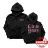 kenny Foals Shop Merch Life Is Yours Gothic Logo Hoodie