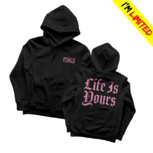 kenny Foals Shop Merch Life Is Yours Gothic Logo Hoodiev kenny Foals Shop Merch Life Is Yours Gothic Logo Hoodiev