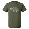 kenny Forty Nine Apparel T2525mgr Military Green Stars And Stripes Short Sleeve Tee