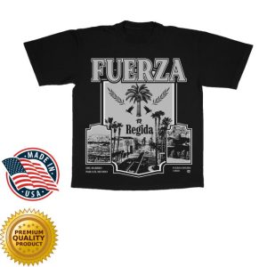 kenny Fuerzaregida Shop Merch Barrio Black Tee
