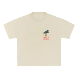 kenny Fugazi Merch Store Shop Beam Tee Cream