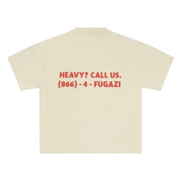 kenny Fugazi Merch Store Shop Beam Tee Creama