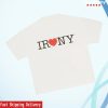 kenny Fugazi Merch Store Shop Irony Tee Whitea